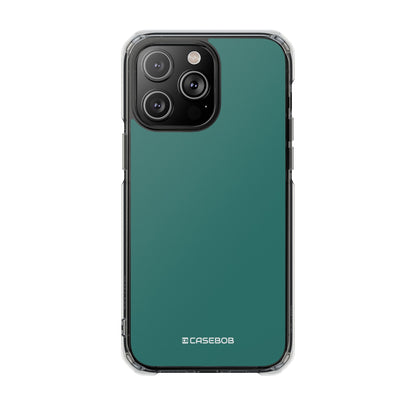 Myrtle Green - Clear Impact Case for iPhone