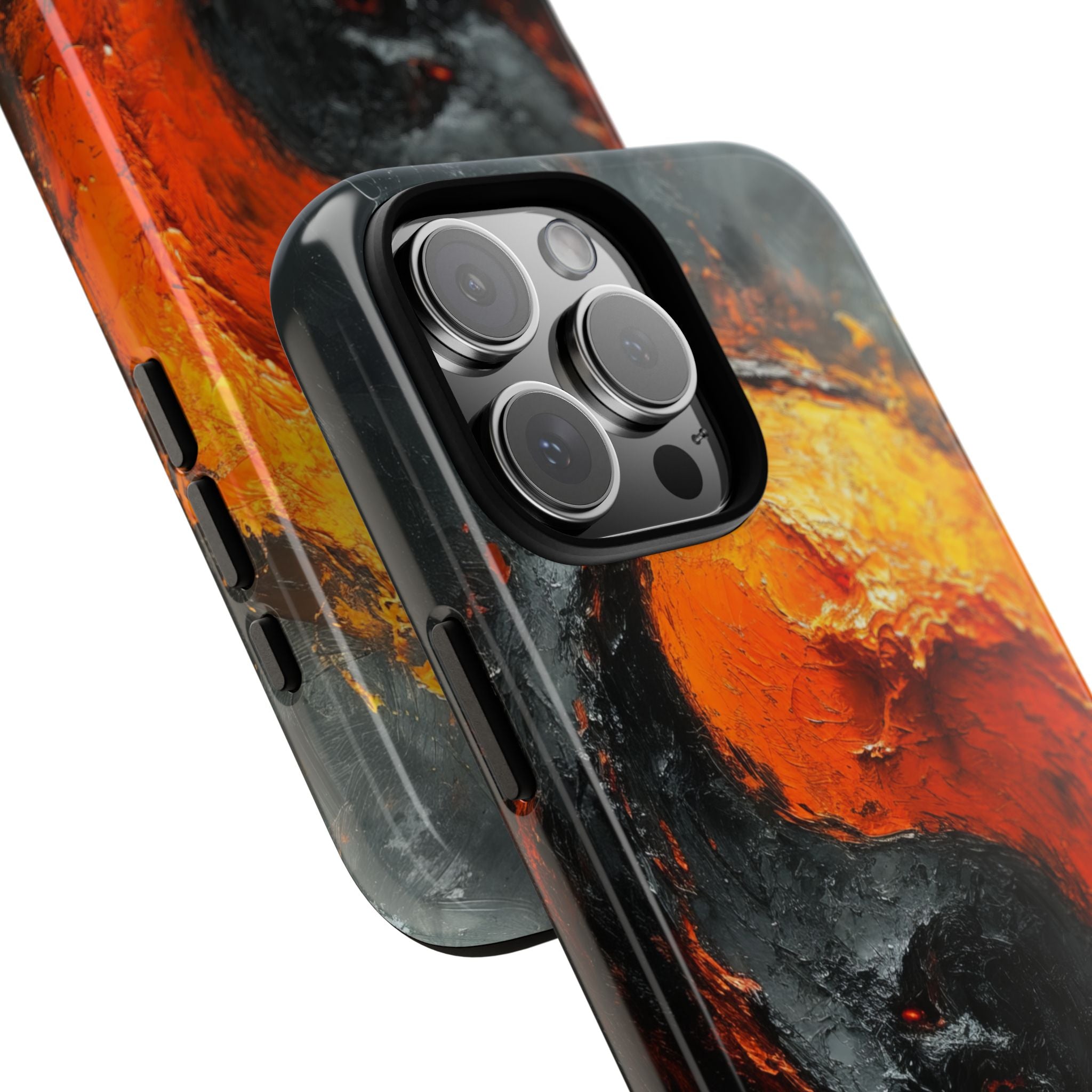 Molten Yin-Yang iPhone 16 Pro Max Case - Tough