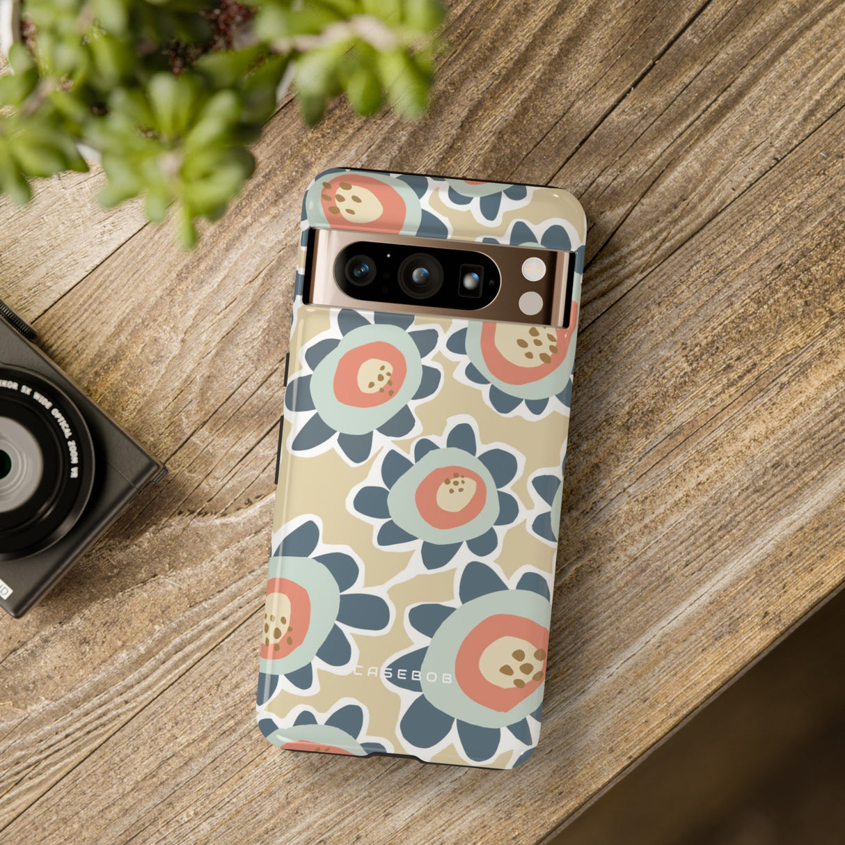 Pastel Happy Flower Phone Case - Protective Phone Case