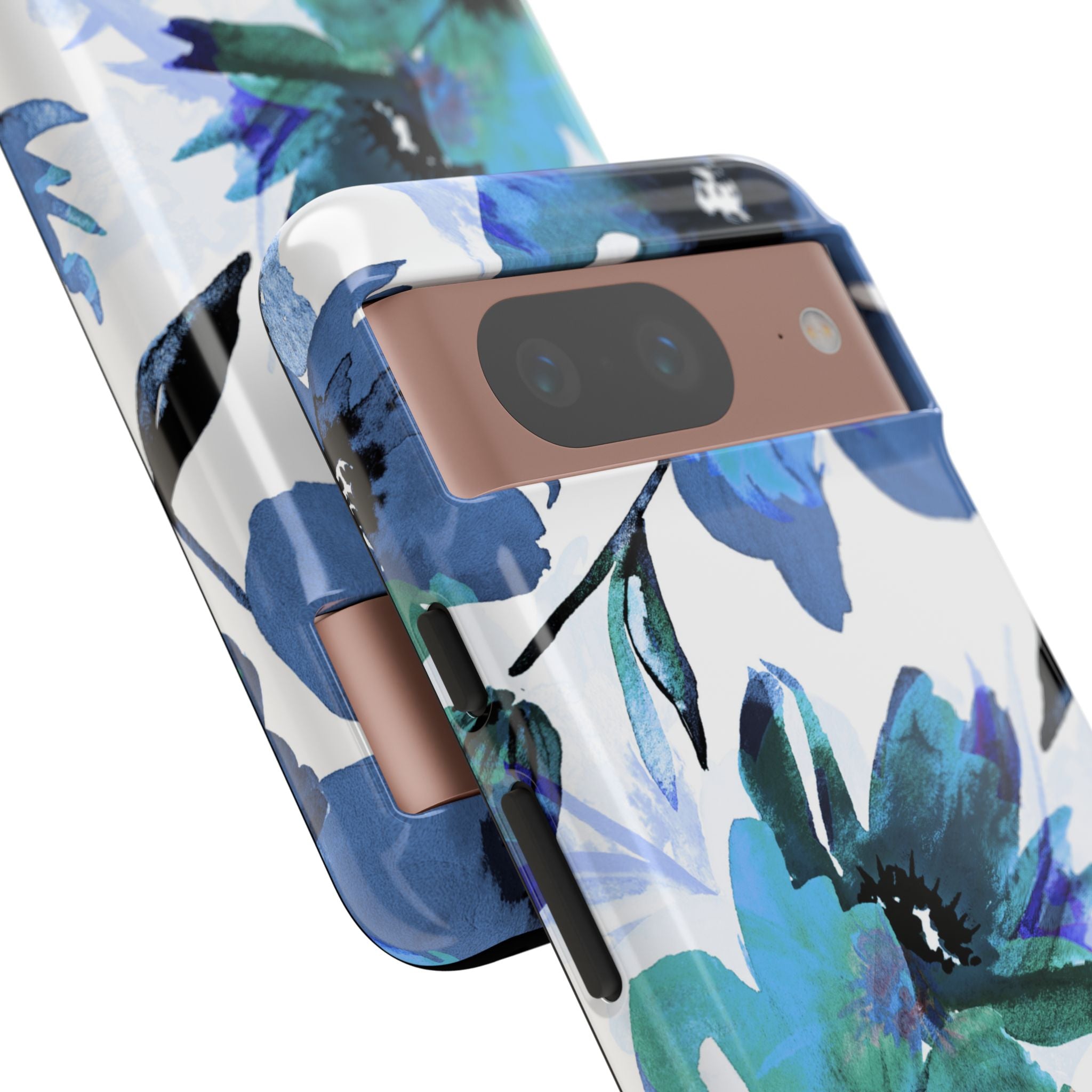 Blue Blossom Radiance Google Pixel 8 Case - Tough