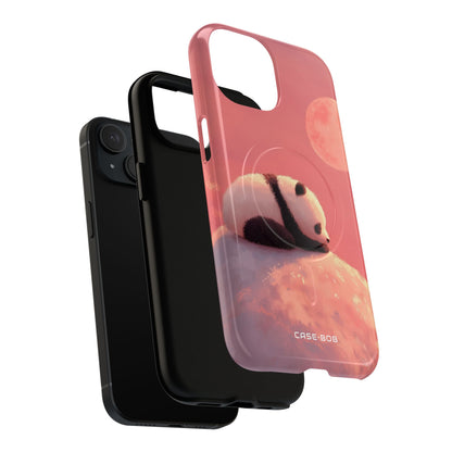 Panda Moonbeam iPhone 15 Case - Tough+
