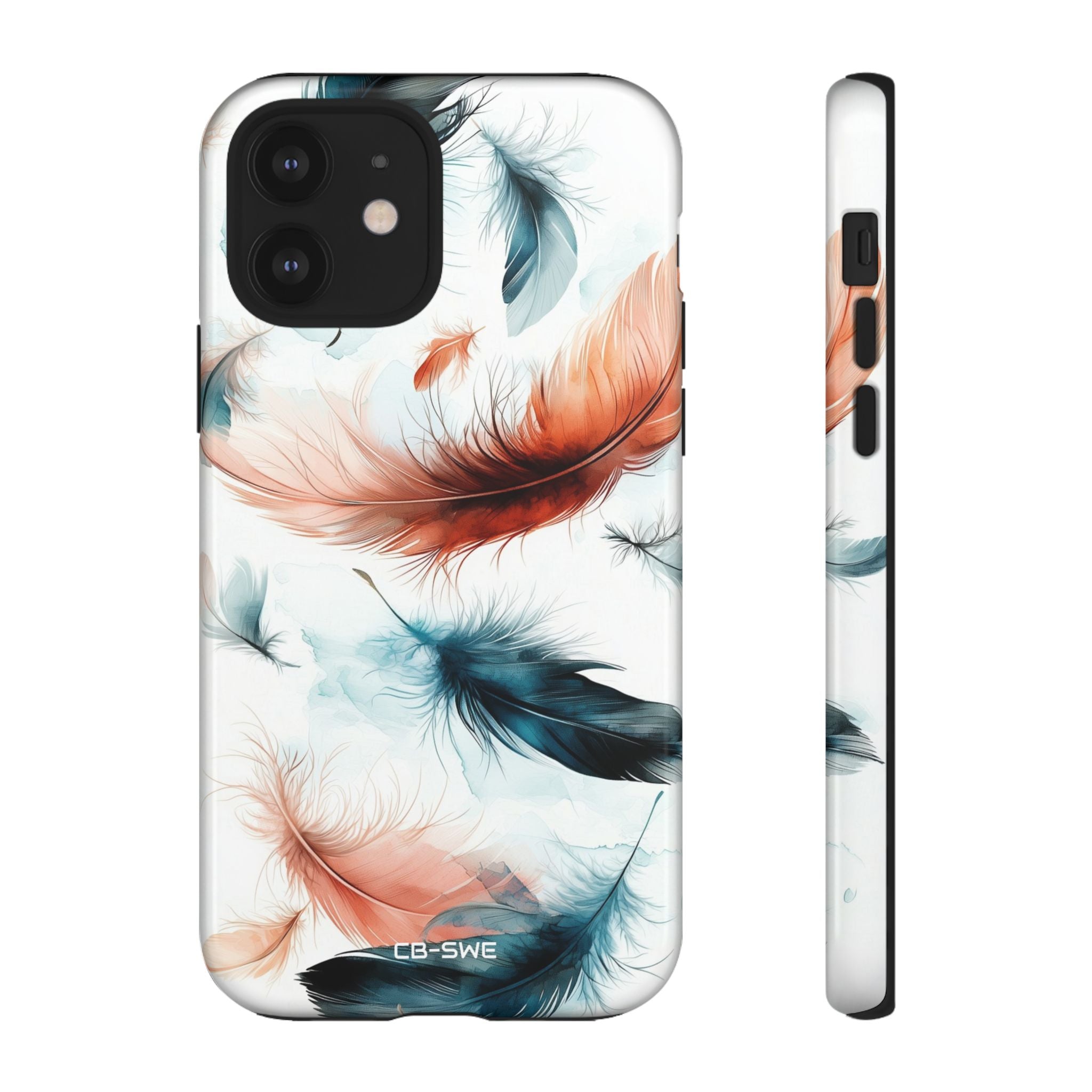 Feathers Drift Softly - iPhone Case