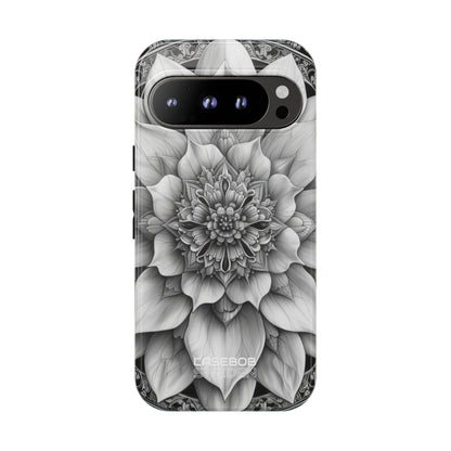 Cosmic Floral Mandala Google Pixel 9 - Tough