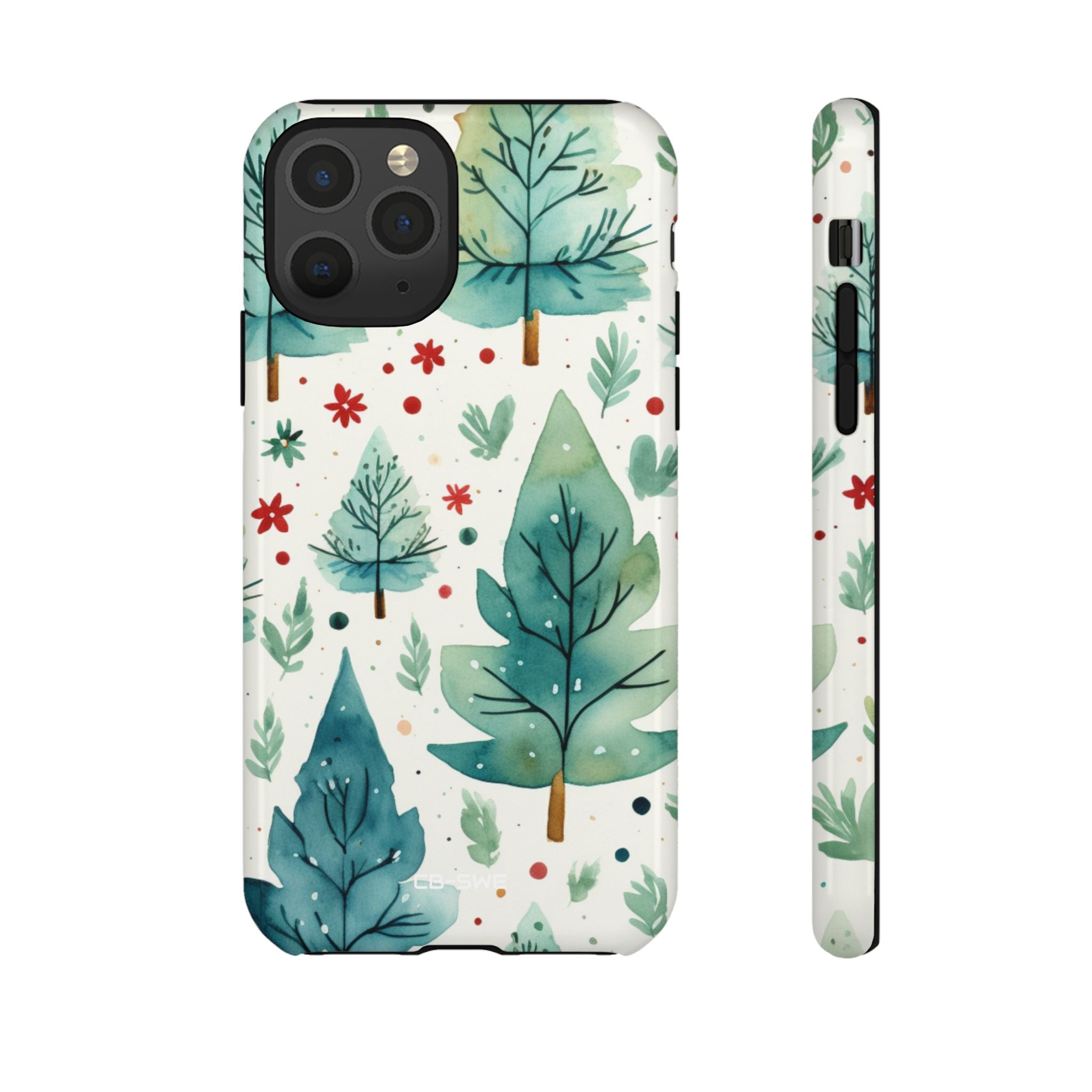 Joyful Evergreen Dance - iPhone Case