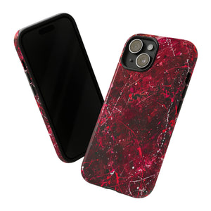 Crimson Splatter Dynamic - Schutzhülle fürs Handy