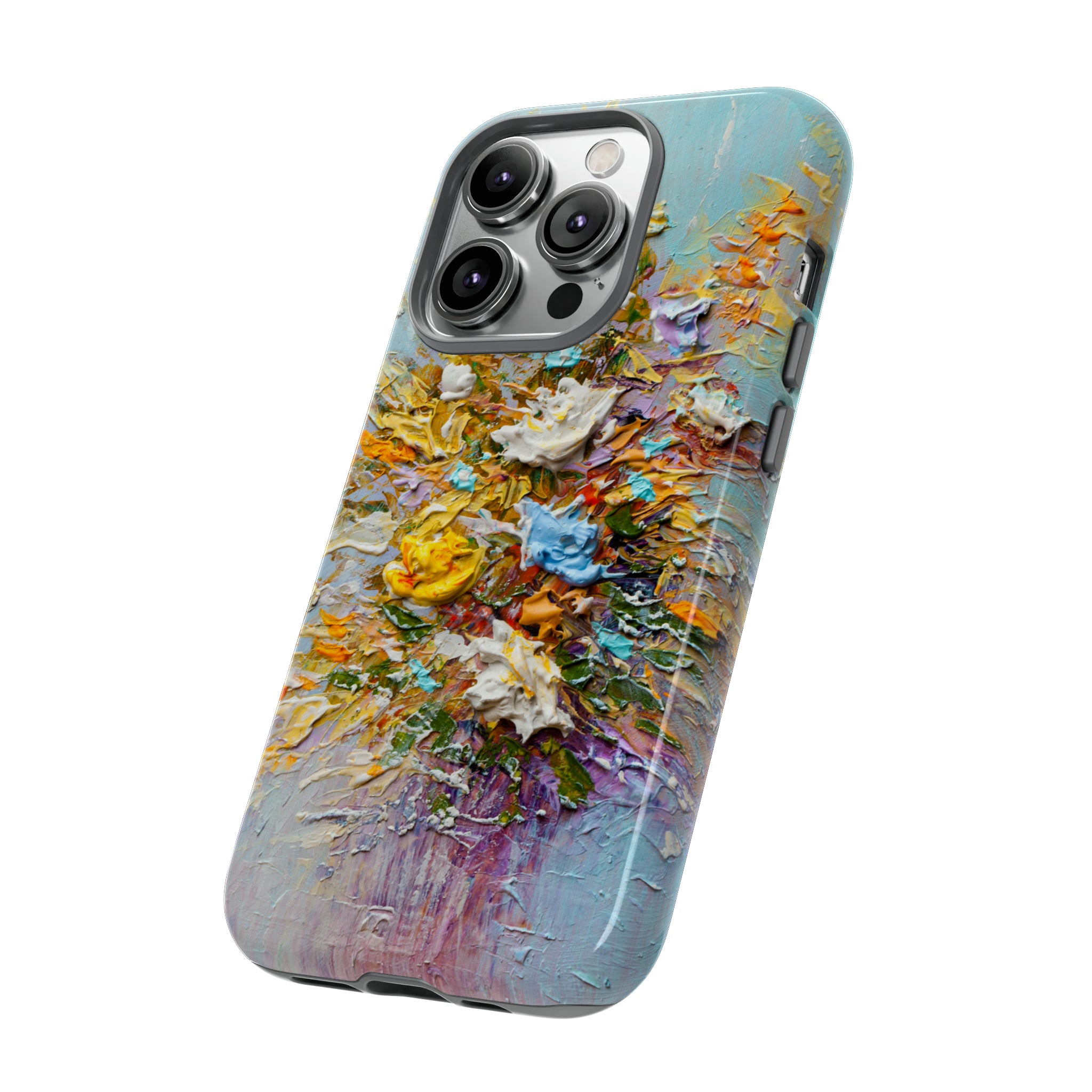 Oil painting - Bouquet of Flowers - Protective Phone Case