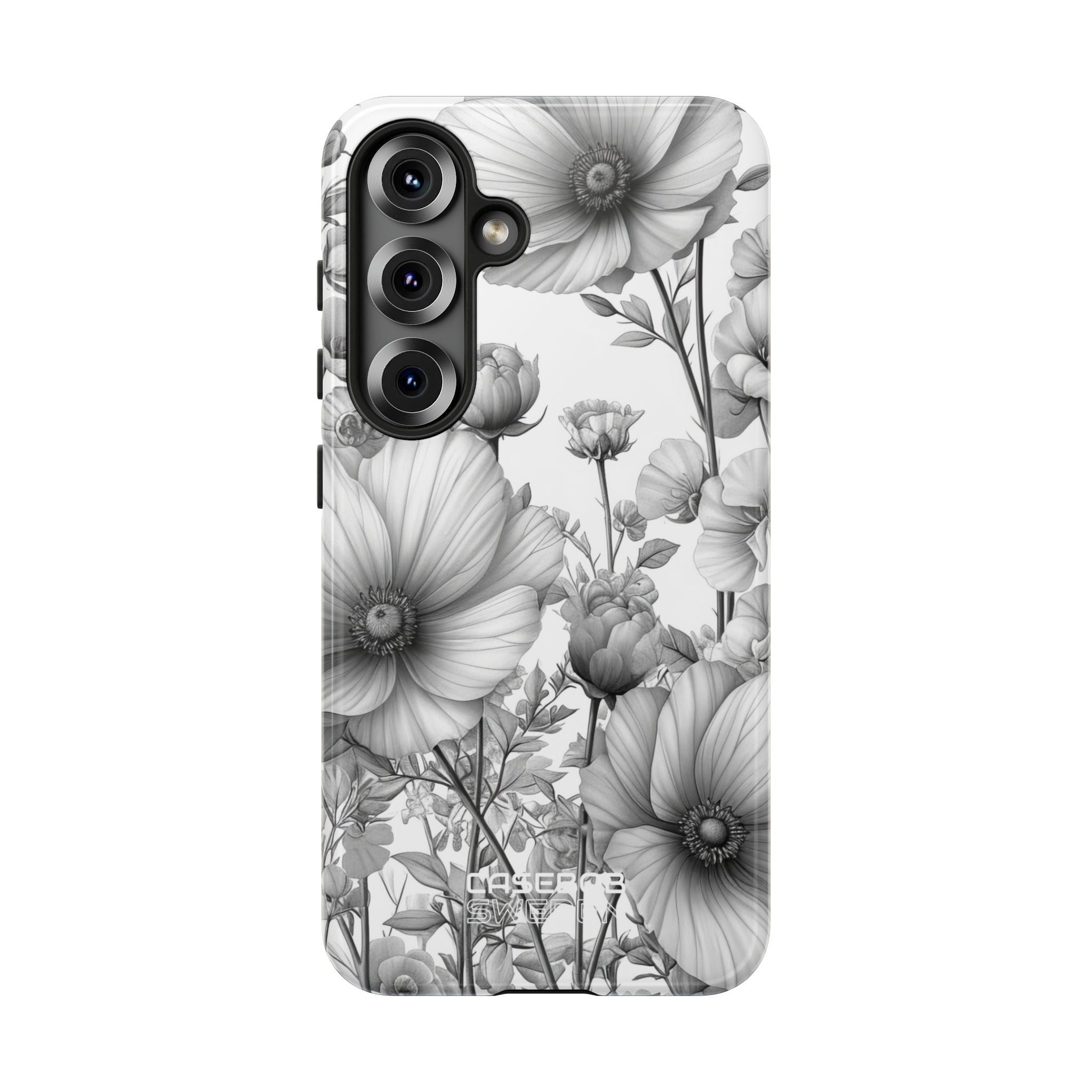 Vintage Floral Etching Samsung S25 - Tough