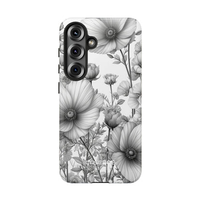 Vintage Floral Etching Samsung S25 - Tough