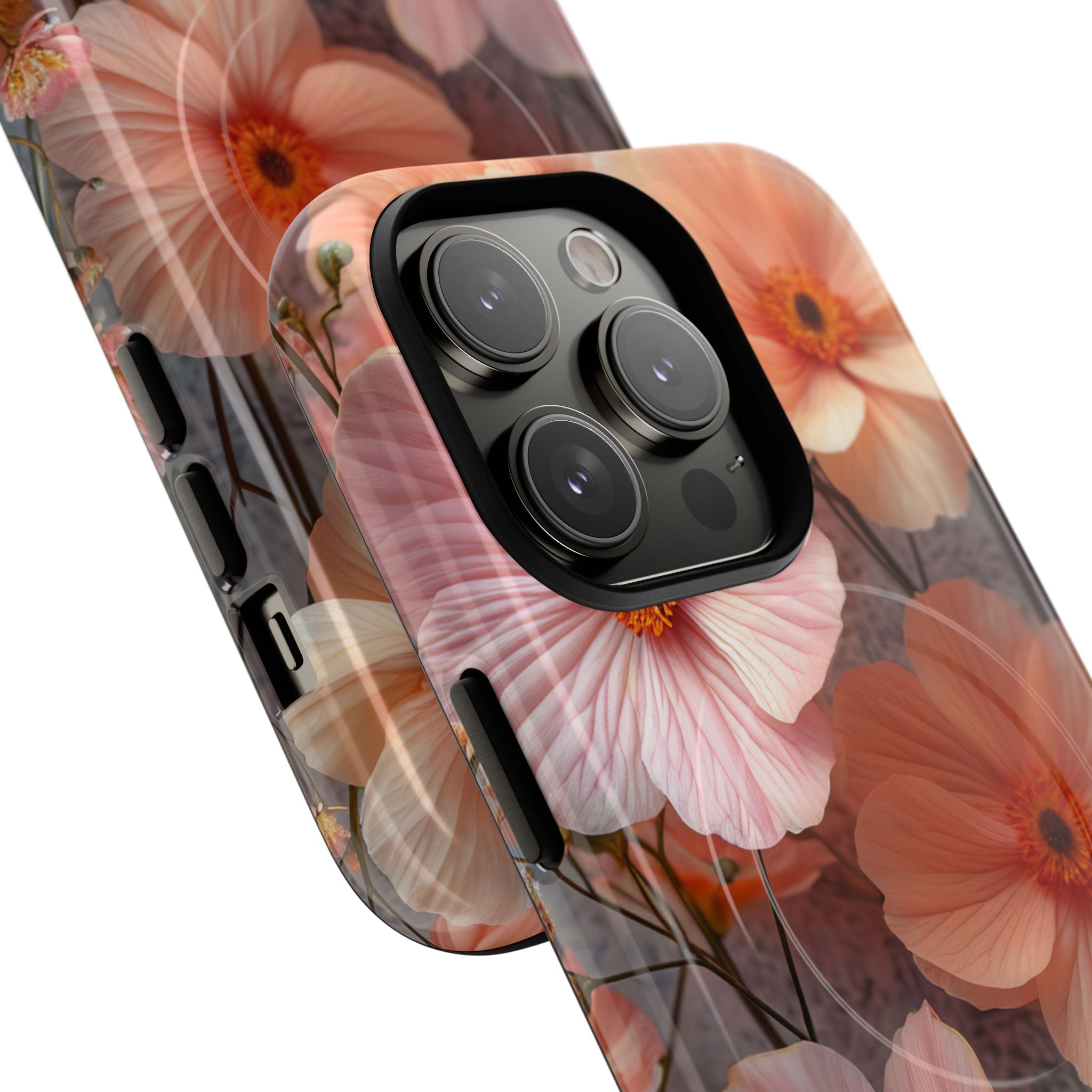 Serene Botanical Blooms - Tough + MagSafe® iPhone 14 Phone Case