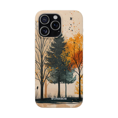 Autumnal Whispers | Flexible Phone Case for iPhone