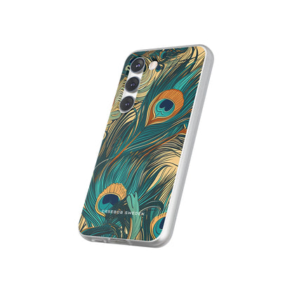 Art Nouveau Peacock Elegance Samsung S23 - Flexi Phone Case