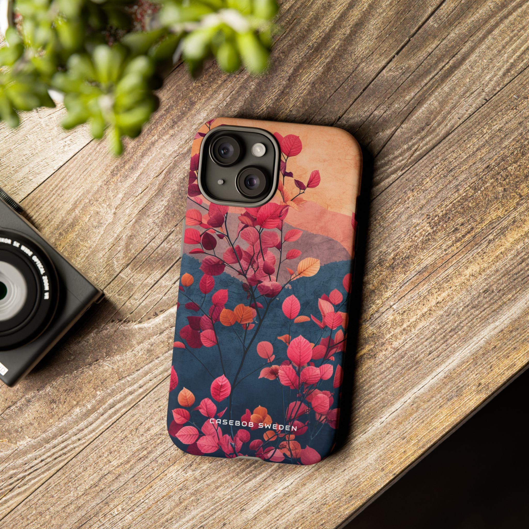 Vibrant Floral Harmony iPhone 15 - Tough Phone Case