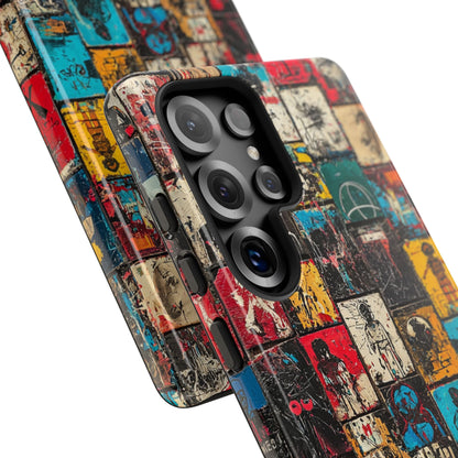 Figured Grid Samsung S25 Ultra Case - Tough