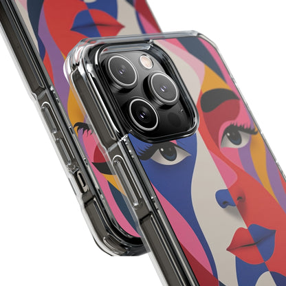 Color Swirls Embrace iPhone Case - Impact