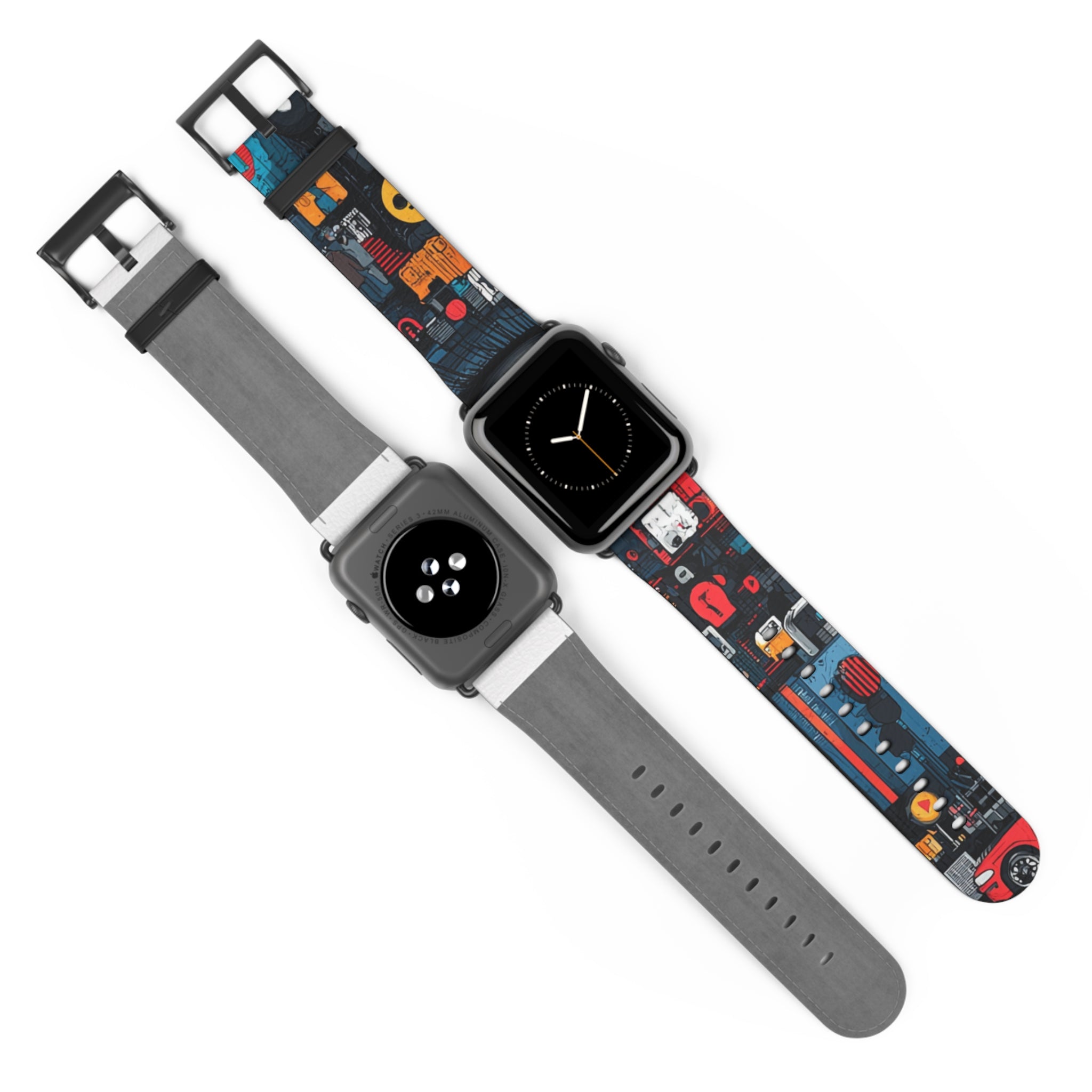Blue Gaze Mosaic - Watch Band