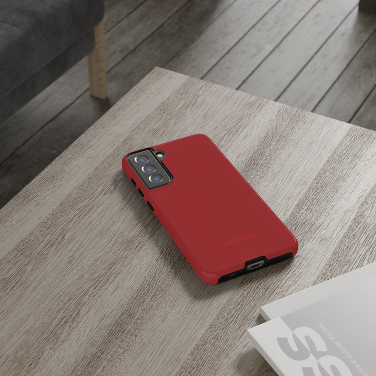 Carnelian Red - Protective Phone Case