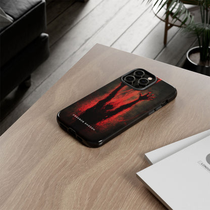 Gothic Crimson Ascension iPhone 14 - Tough Phone Case