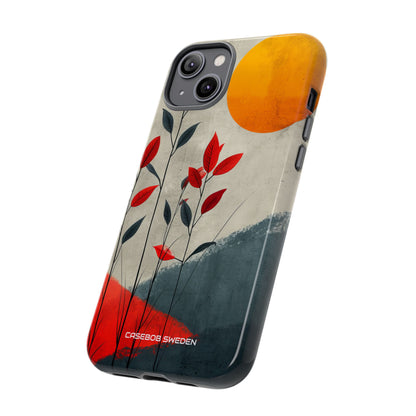 Gray Sunscape - Tough iPhone 14 Phone Case