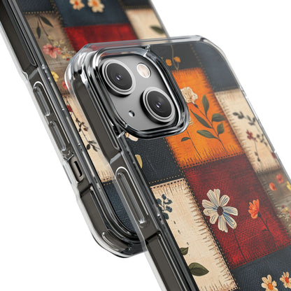 Patchwork Blooms iPhone 14 Case - Impact