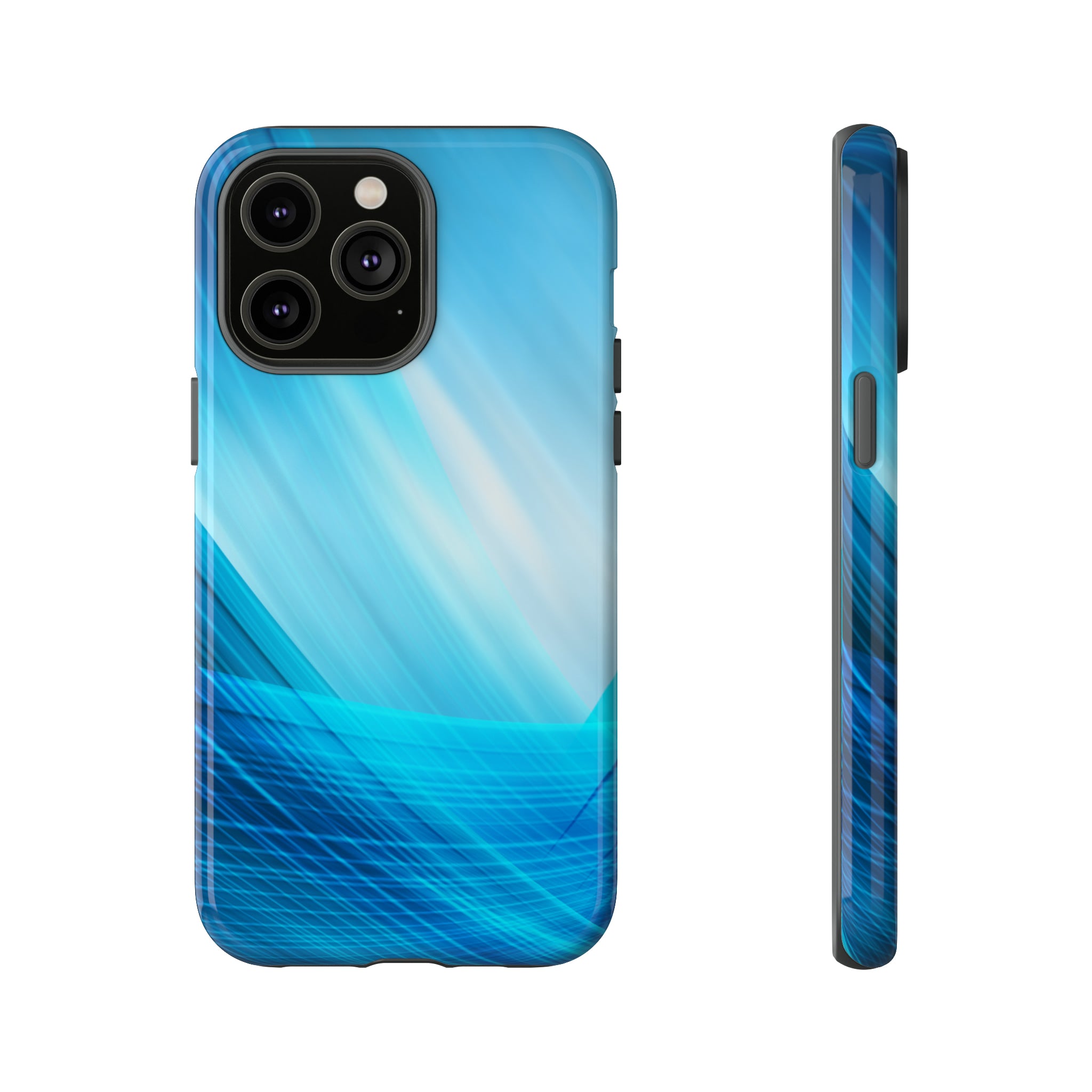 Abstract Blue - Protective Phone Case