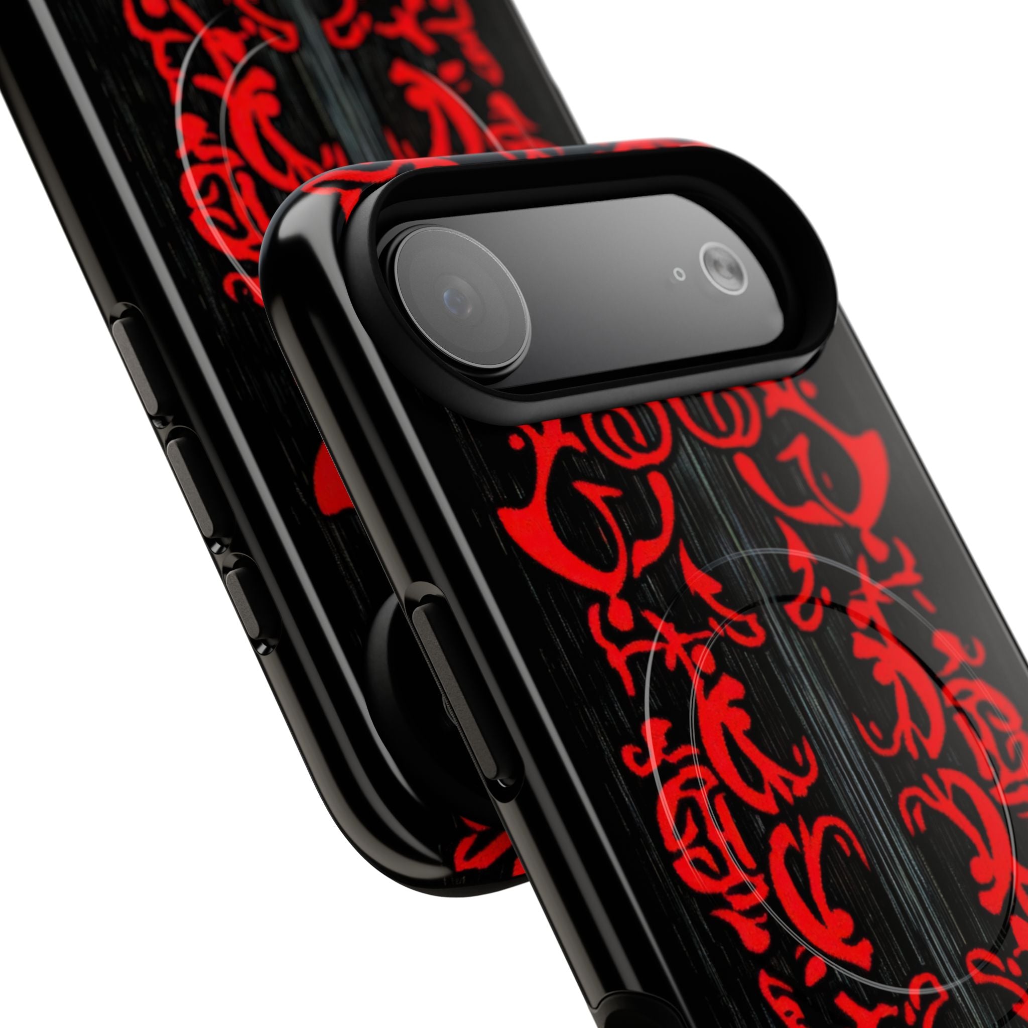Crimson Spiral iPhone 17 Air Case - Tough+