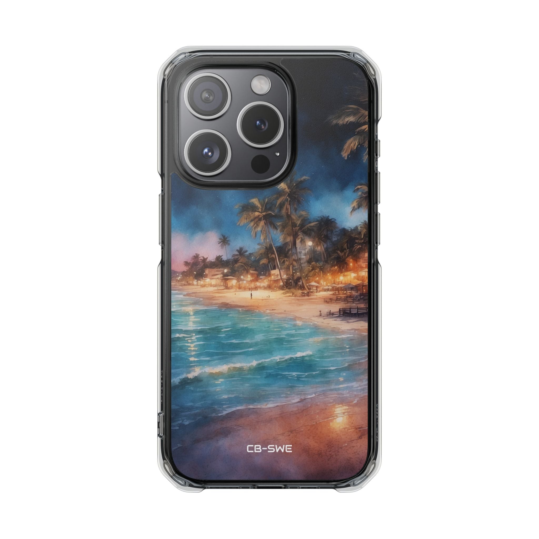 Moonlight Dances Water iPhone Case - Impact