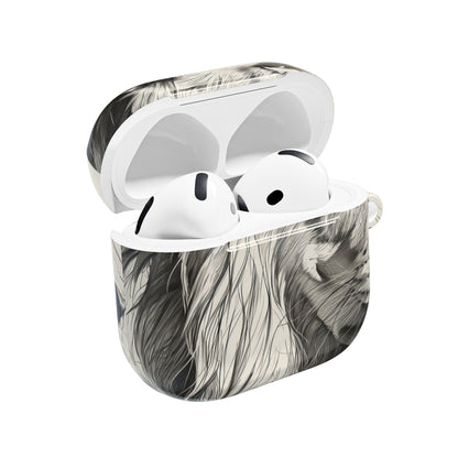 Lion Whisper Gray - AirPods Case