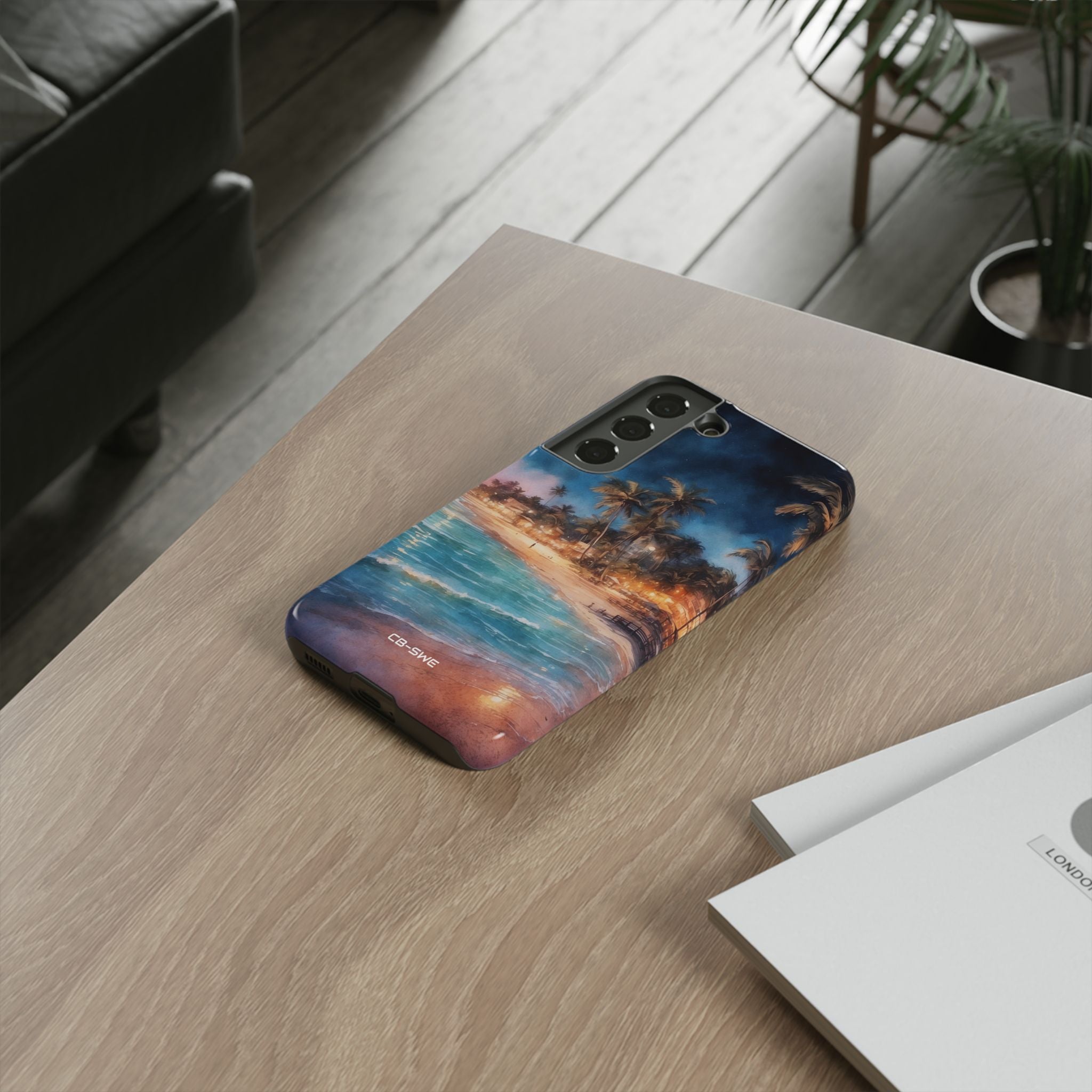 Moonlight Dances Water - Samsung Case