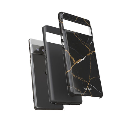 Golden Veins Emerge - Google Pixel Case