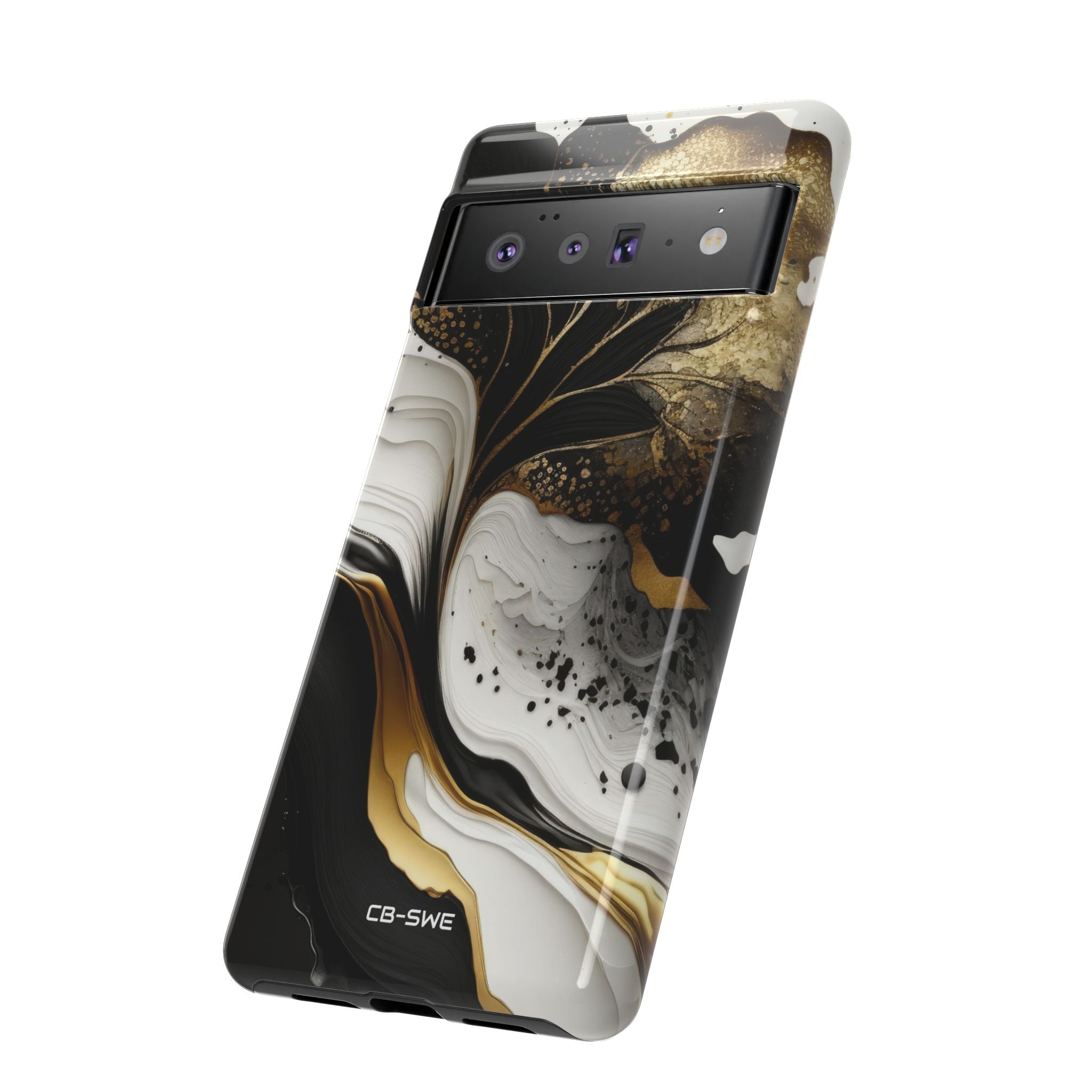 Gold Swirl Elegance - Google Pixel Case