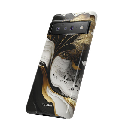 Gold Swirl Elegance - Google Pixel Case