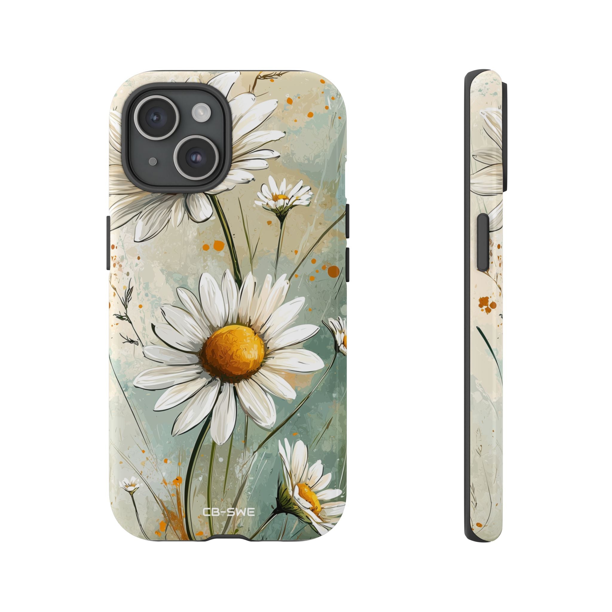 Daisies Dance Light - iPhone Case