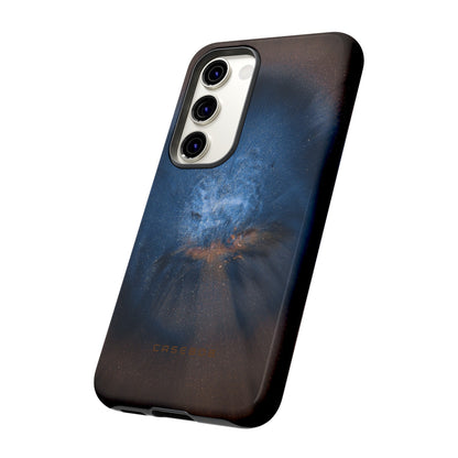 Blue Space Ink Art - Protective Phone Case