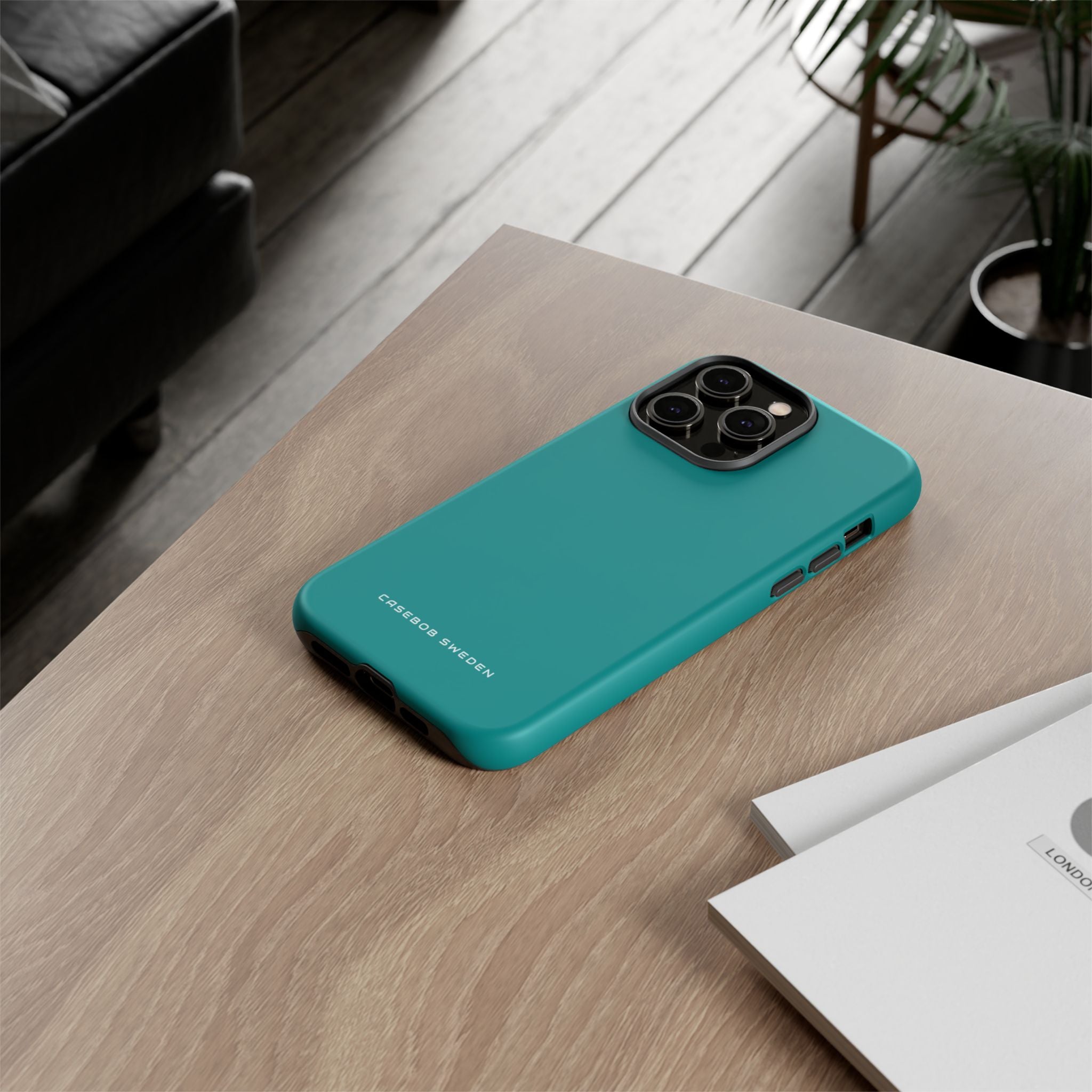 Dark Cyan iPhone 14 - Tough Phone Case