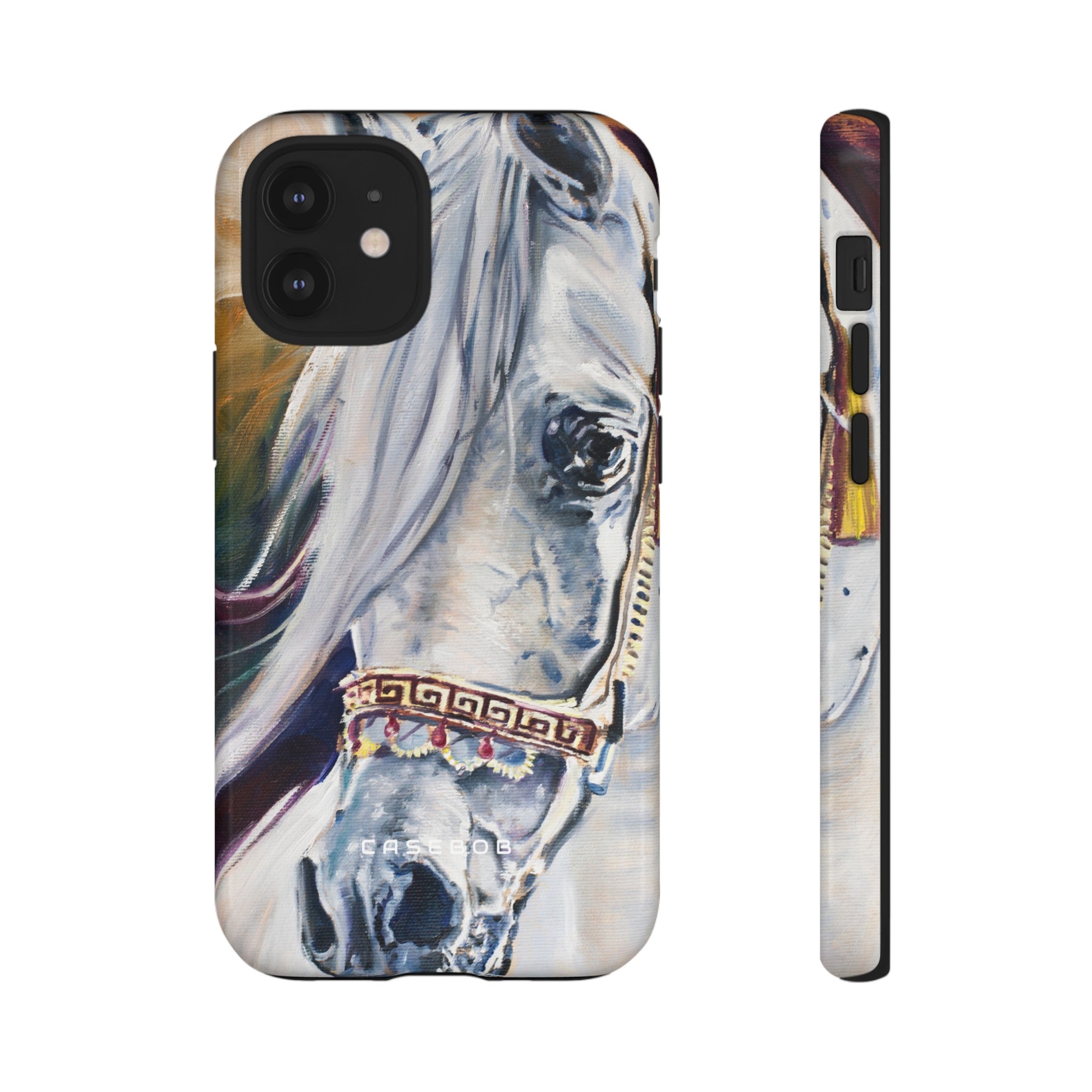 White Arabian - Protective Phone Case