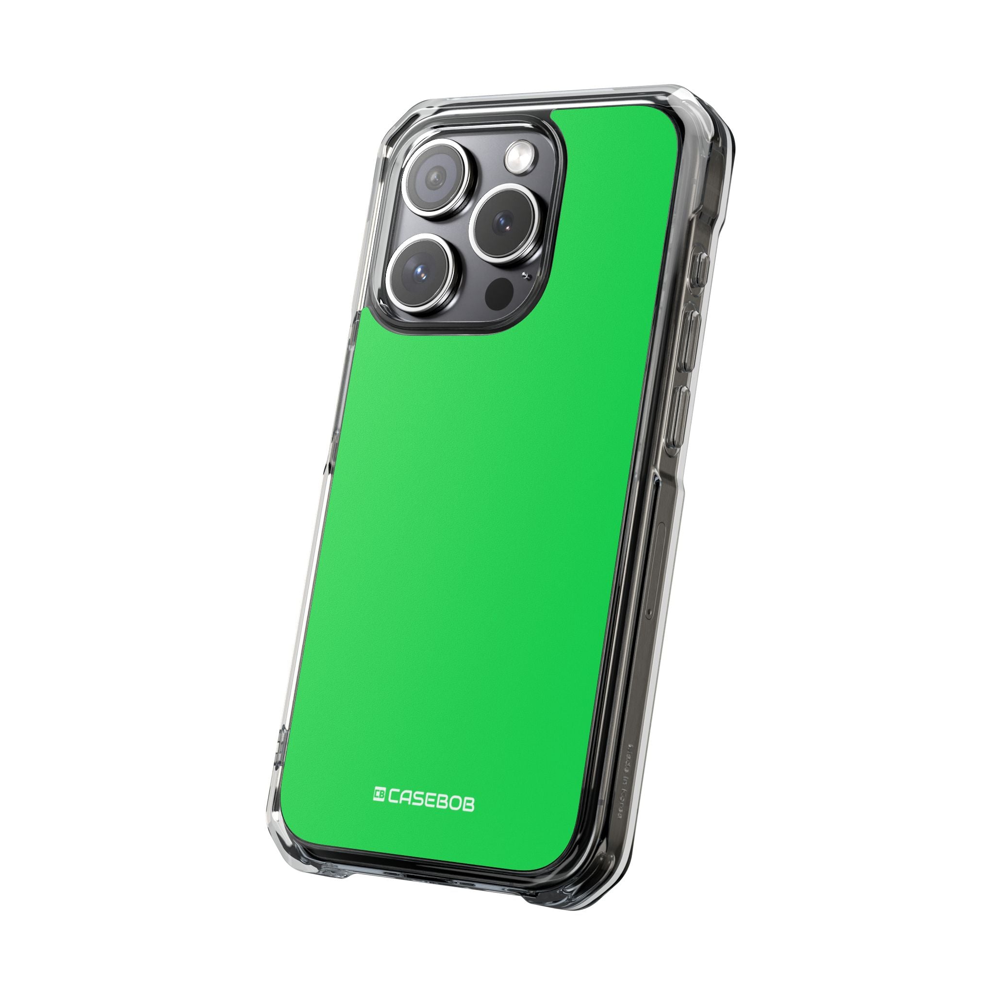 Malachite Green - Clear Impact Case for iPhone