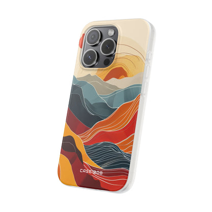 Sunlit Ridges iPhone 15 Pro Case - Soft