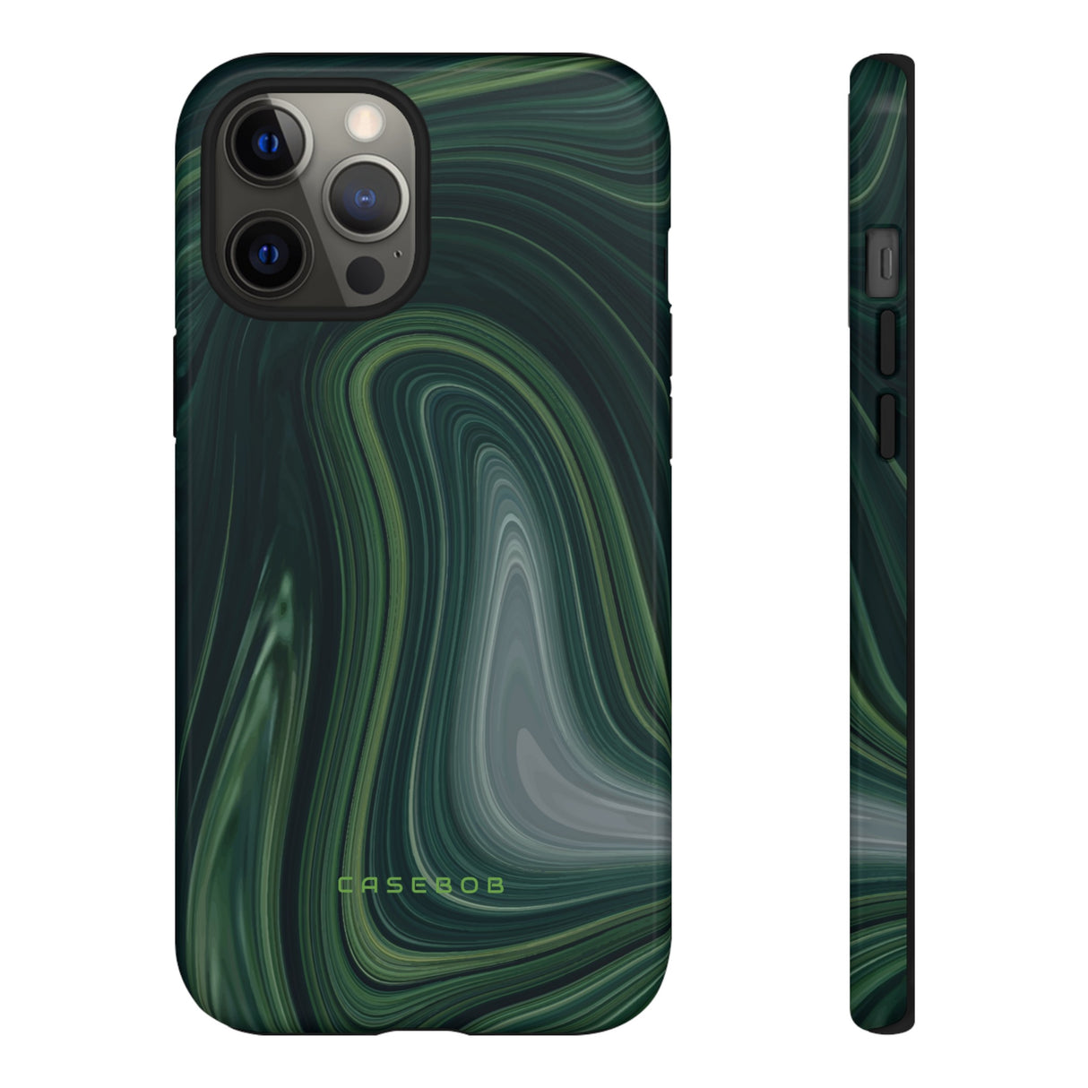 Green Marble - Protective Phone Case