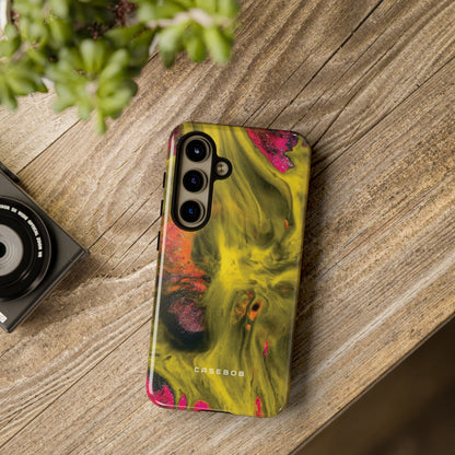 Yellow Ink Art - Protective Phone Case