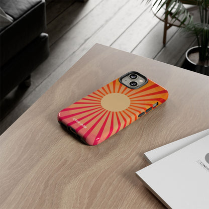 Sunburst Radiance iPhone 14 Case - Tough