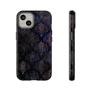 Grunlight Gothic Flower iPhone Case (Protective) iPhone 14 Glossy Phone Case