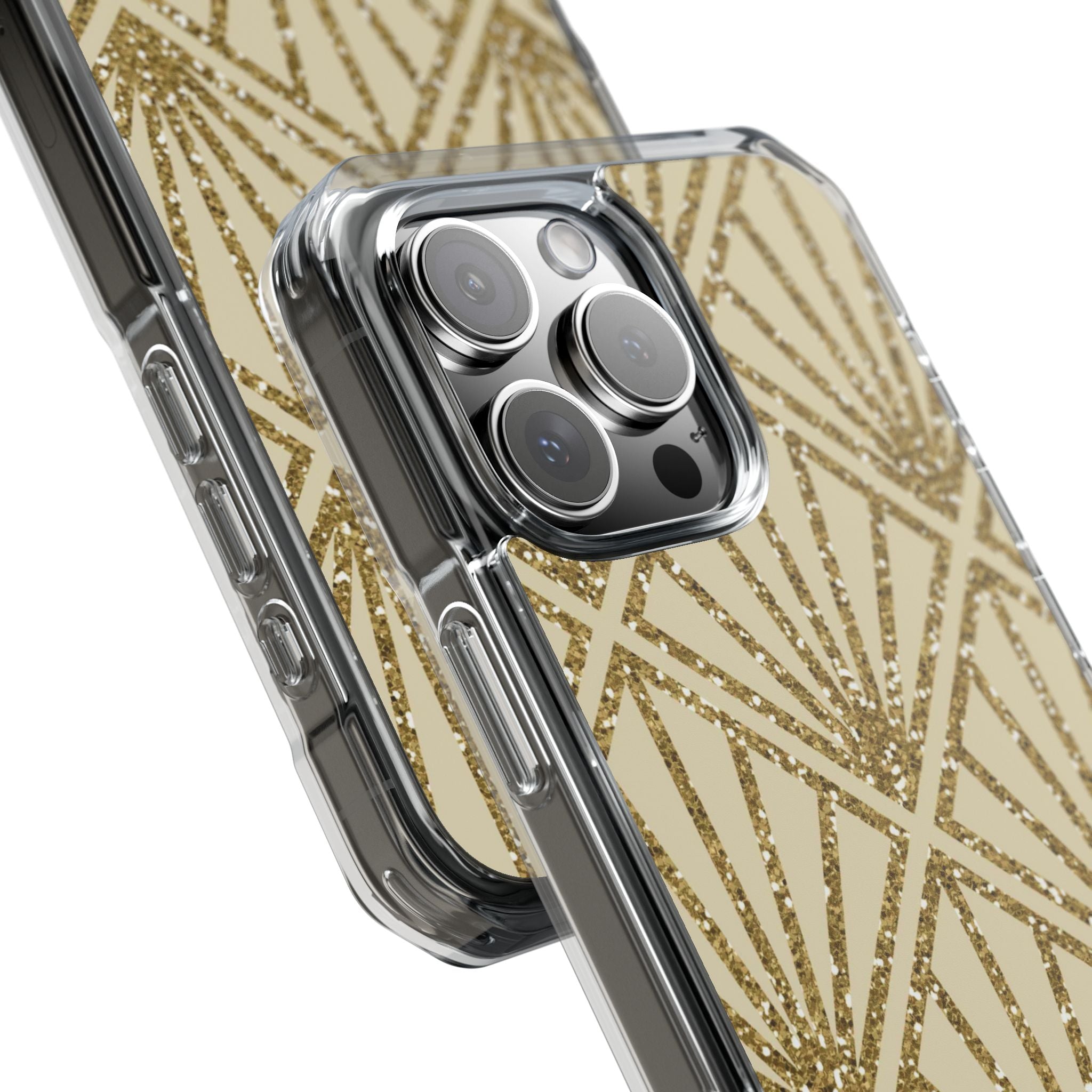 Gold Diamond Radiance iPhone 16 Pro Max Case - Impact