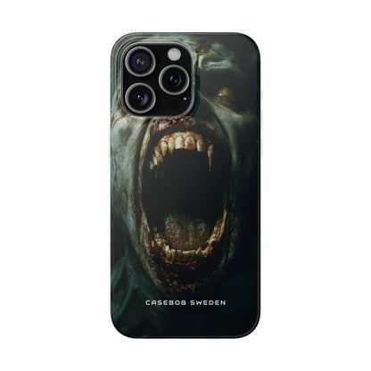 Gothic Wail of Decay iPhone 15 - Flexi Phone Case