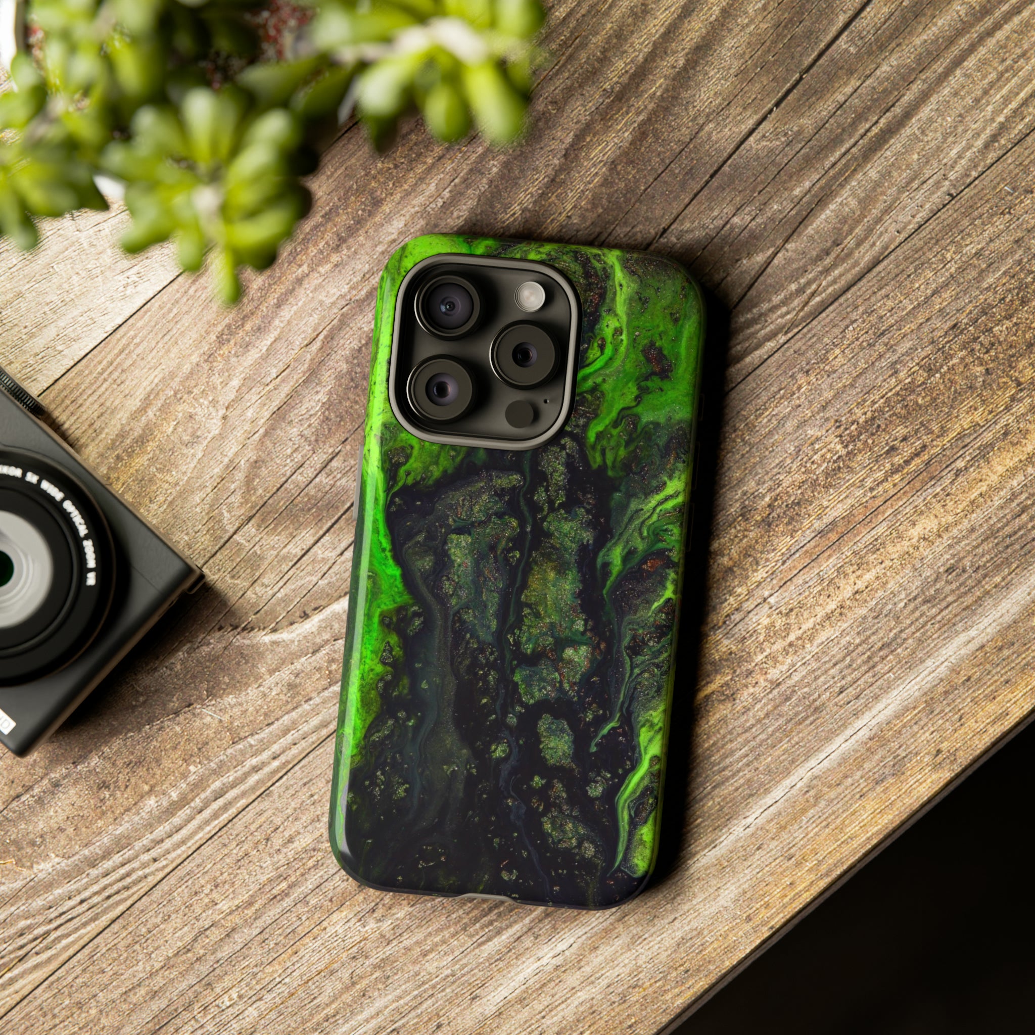 Toxic Ink Art - Protective Phone Case