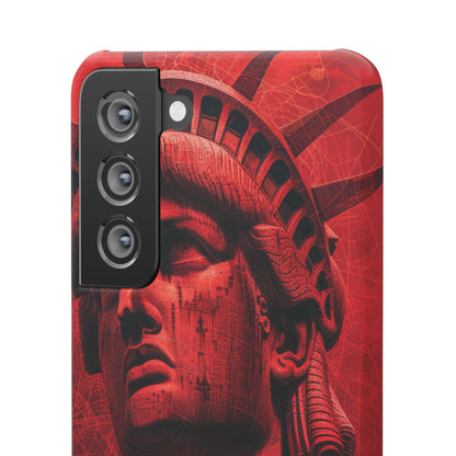 Zen Red Liberty Vision Samsung S21 - Slim Phone Case