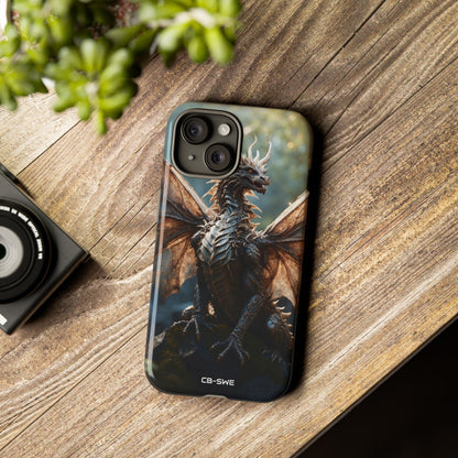Majestic Dragon Glows - iPhone Case