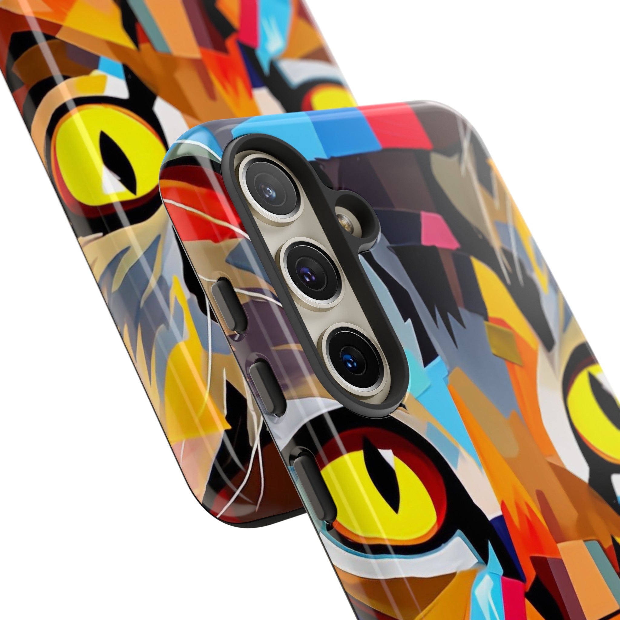 Abstract Kitty Palette - Protective Phone Case