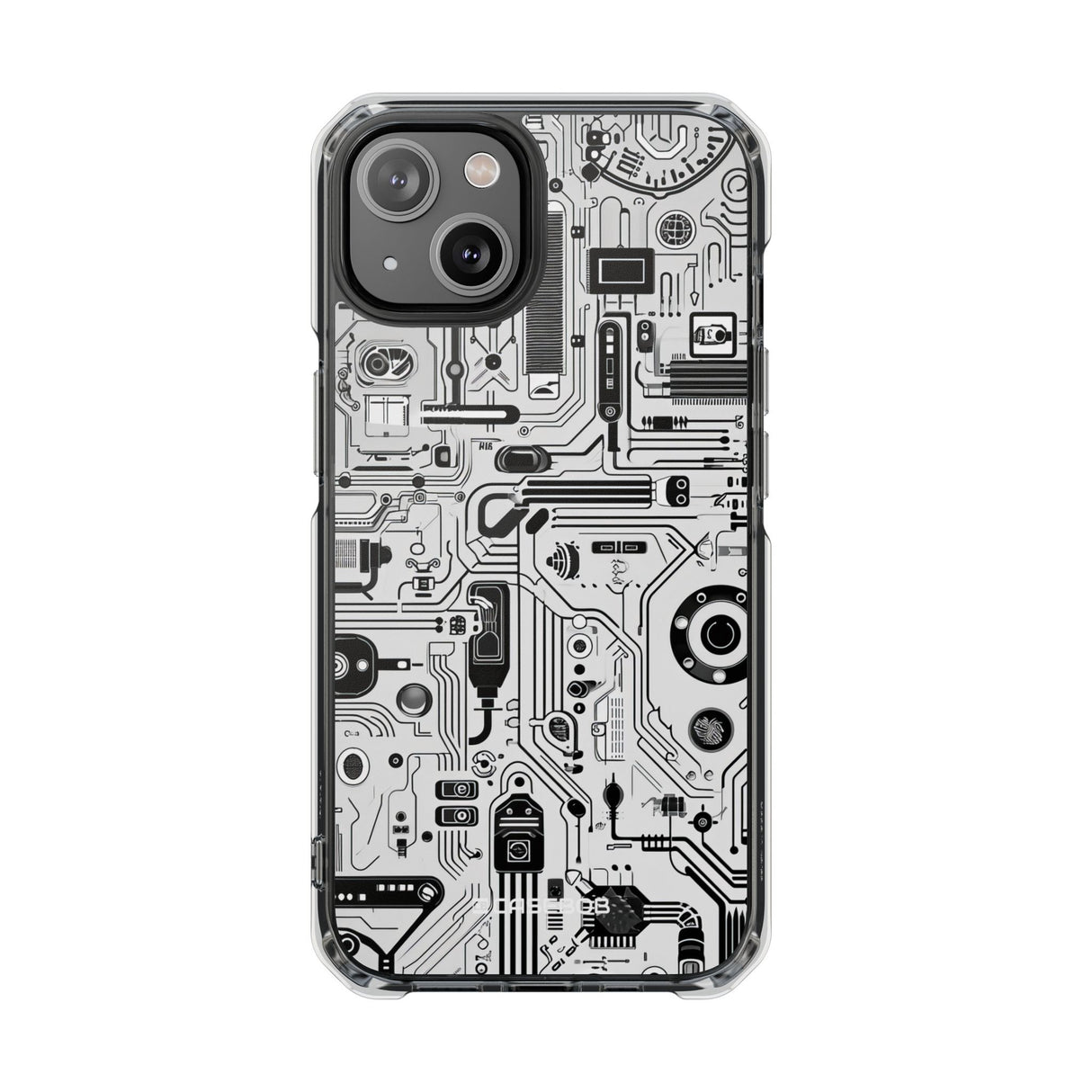 Circuit Innovation - Phone Case for iPhone (Clear Impact - Magnetic)