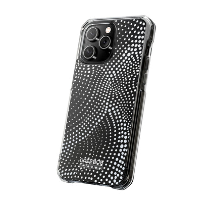 Waves of Dots iPhone 14 - Impact Clear+