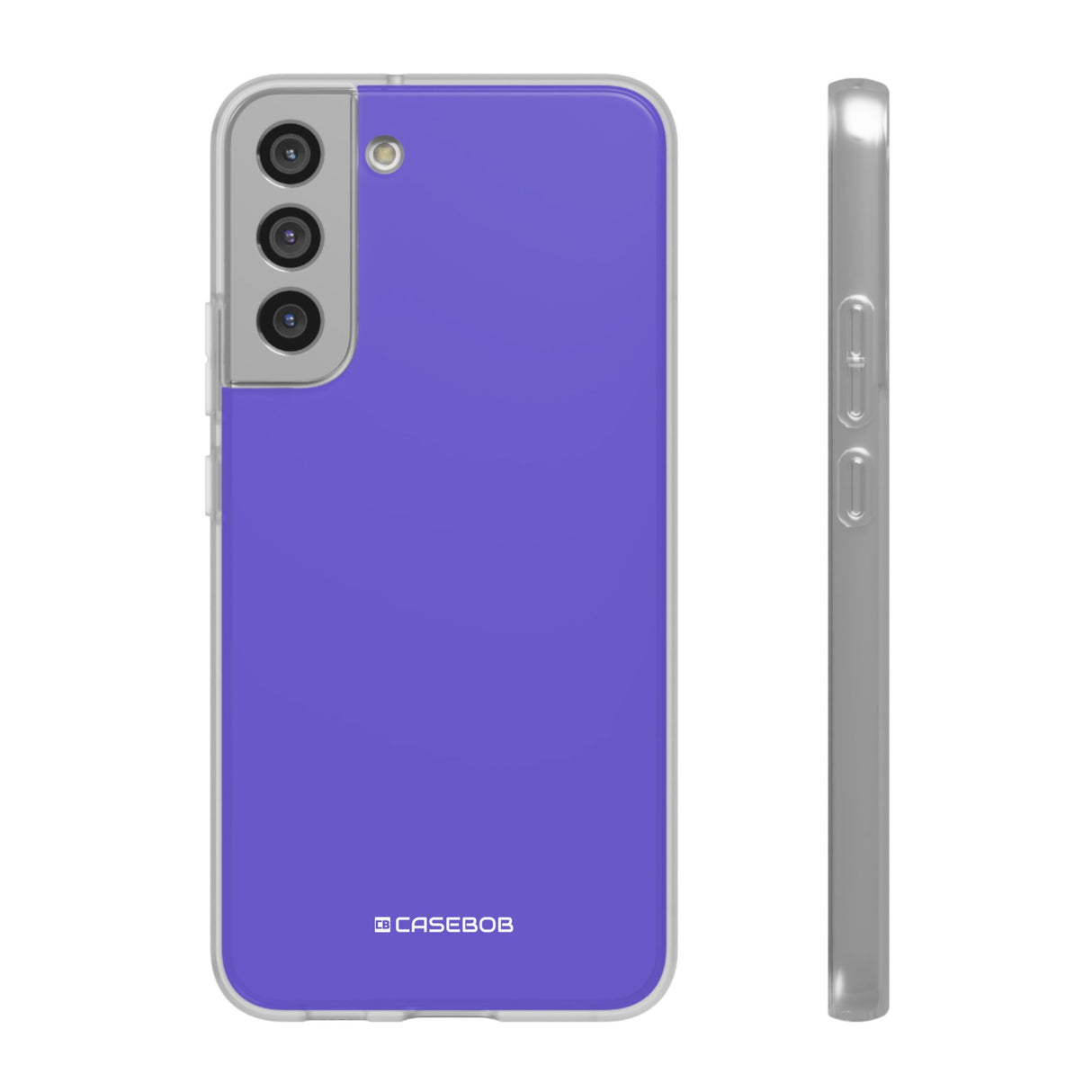 Schieferblau | Handyhülle für Samsung (Flexible Hülle)